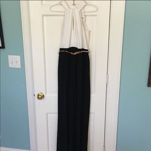 Trina Turk Jumpsuit- no gold belt